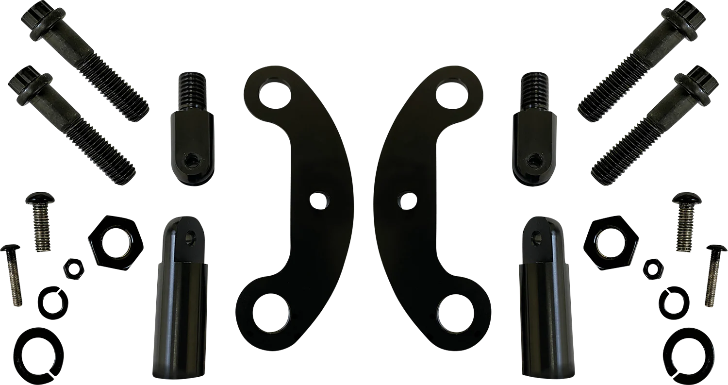 Custom Dynamics Fog Light Mount - Black PB-FOG-MOUNT-B