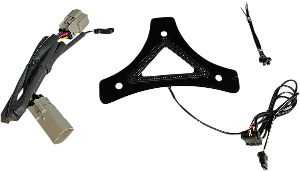 Custom Dynamics LED Backrest Light - Run/Brake - Black CD-BR-TKE-B