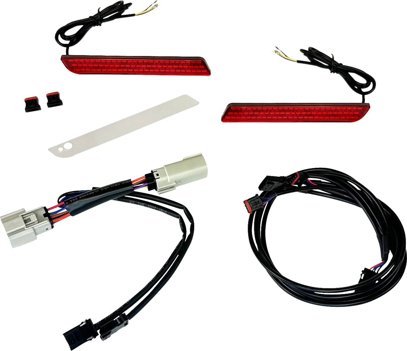 CUSTOM DYNAMICS LED Reflector Light - Fender - Red CD-TKE-REF-14-R