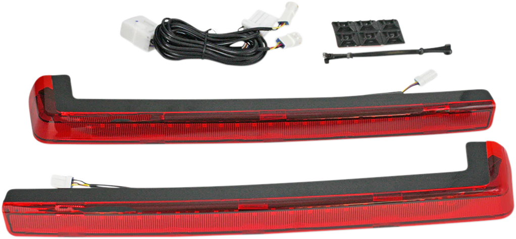 Custom Dynamics LED Run/Brake Tour-Pak? Arms - Red Lens - '06-'13 PB-TP-ARM-13R