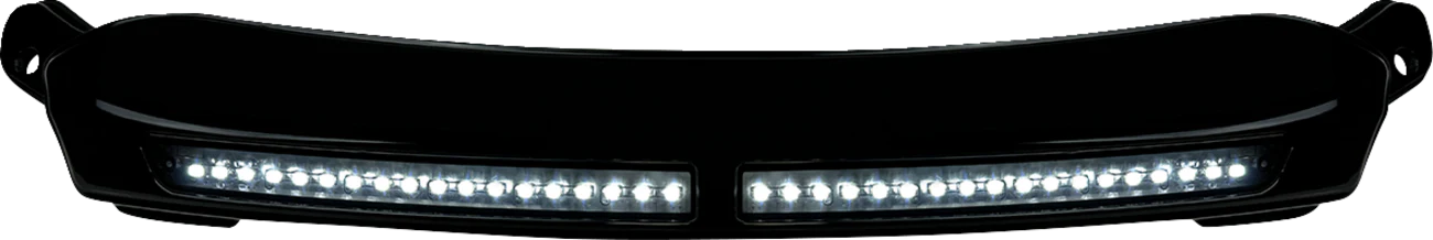 CUSTOM DYNAMICS LED Windshield Trim - Gloss Black CD-RG-CV-W-B
