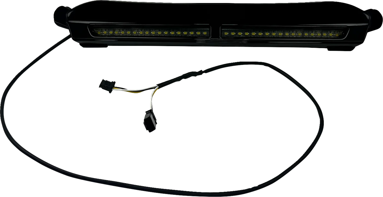 CUSTOM DYNAMICS LED Windshield Trim - Gloss Black CD-RG-CV-W-B - Image 2