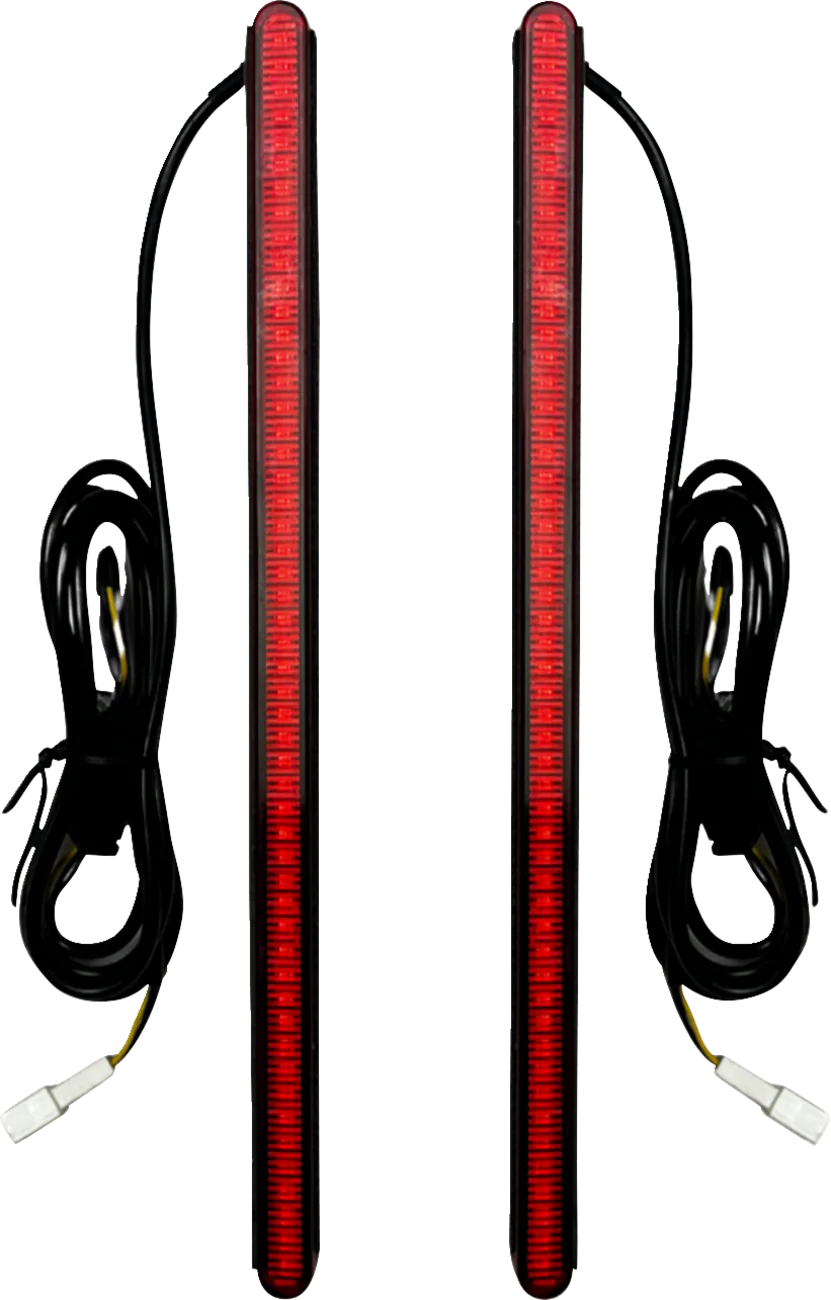CUSTOM DYNAMICS Plasma Rod Bars - 8-1/2" - Red CD-PR-8-R