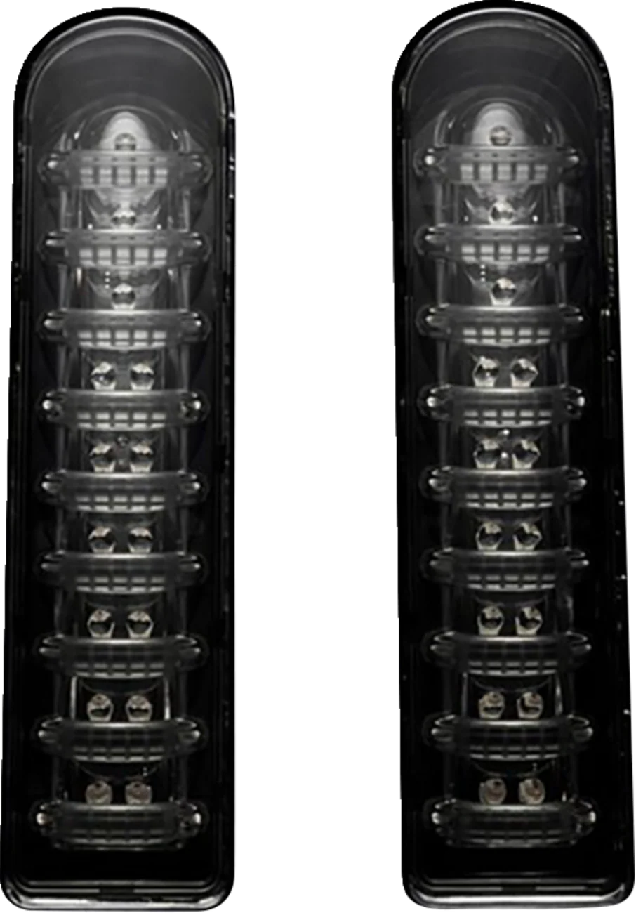 CUSTOM DYNAMICS ProBEAM? Fillerz? Dual Color Lights - Smoke - Chrome PB-ECE-FILL-SC