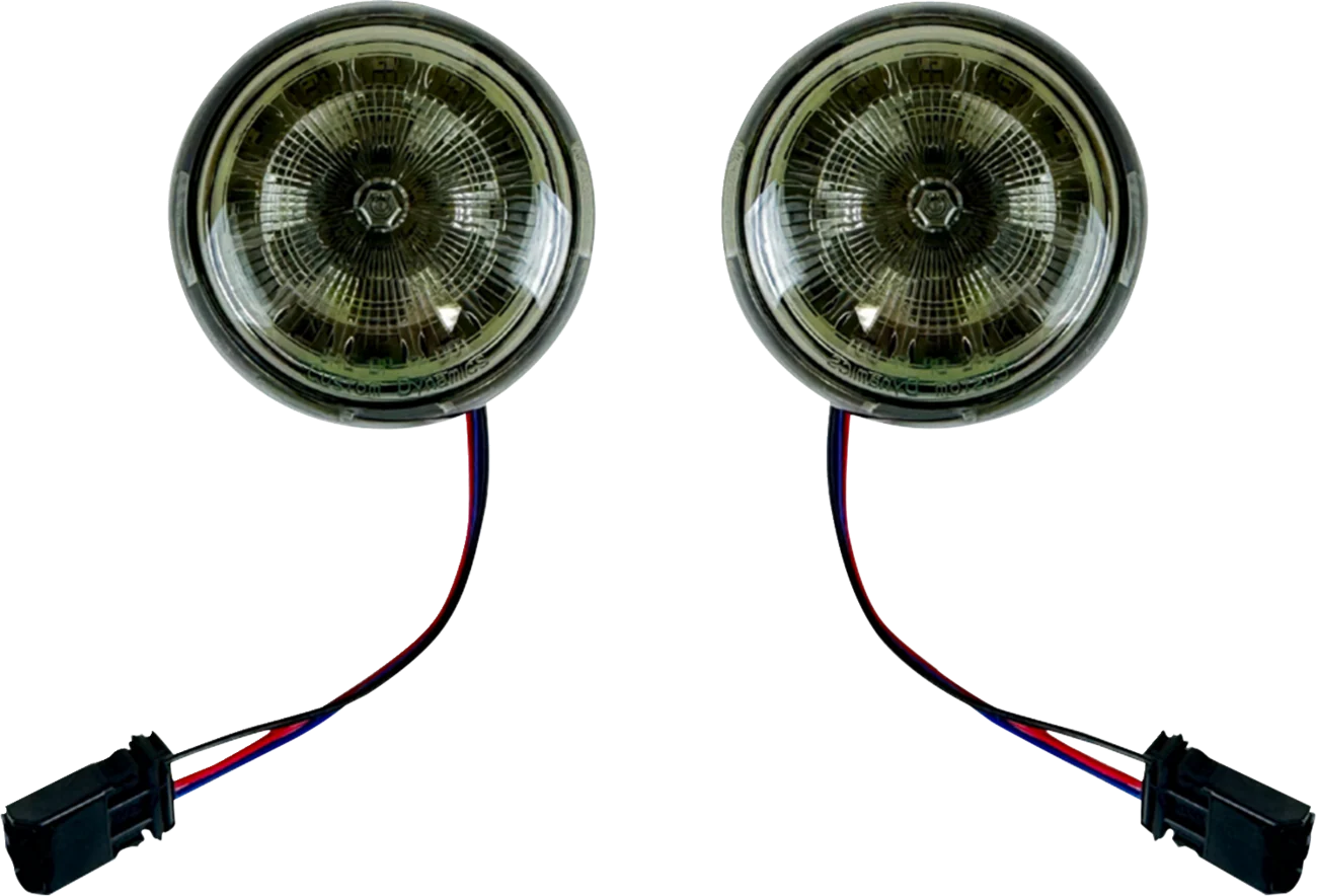 CUSTOM DYNAMICS ProBeam? Rear Turn Signal Inserts - LED - Smoke Lens PB-R-25JAE-S - Image 2