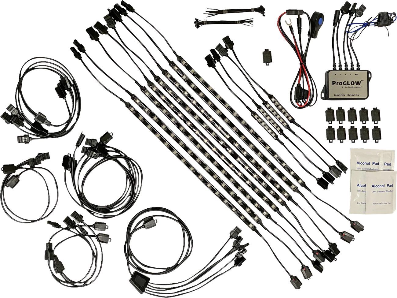 Custom Dynamics ProGLOW* Light Kit - Harley Davidson Trike PG-TKE-KIT
