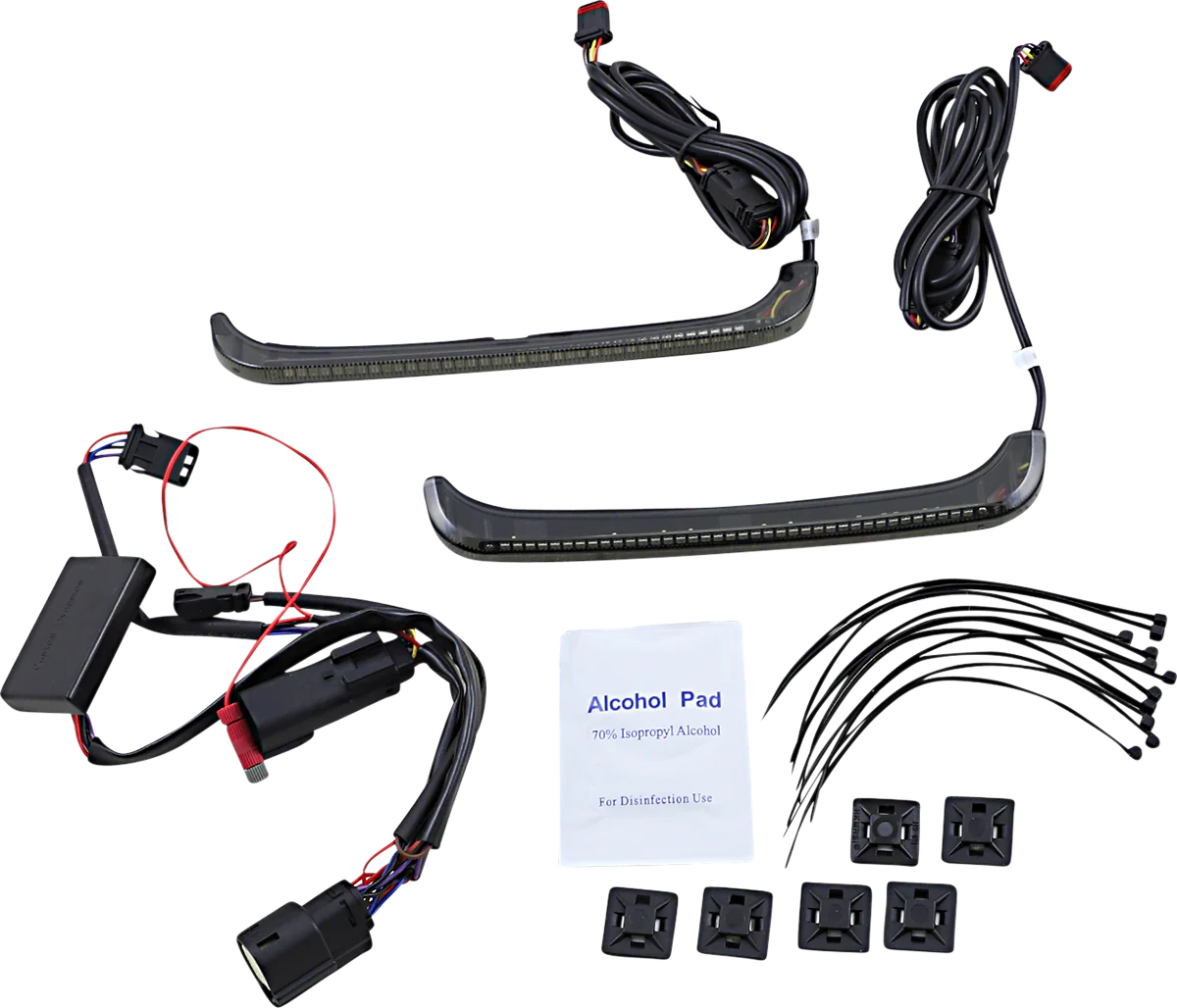 Custom Dynamics Saddlebag Lights - Smoke Lens CD-LPDC-BCM-S