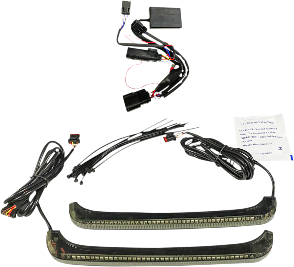 Custom Dynamics Saddlebag Lights - Smoke Lens CD-LPDC-BCM-S - Image 3