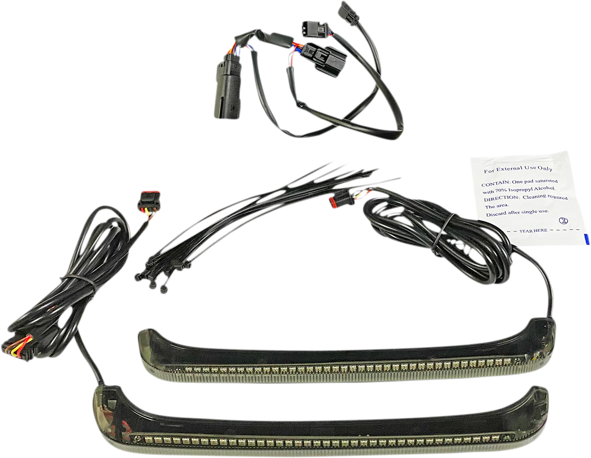 Custom Dynamics Saddlebag Lights - Smoke Lens CD-LPDC-BCM4-S - Image 2