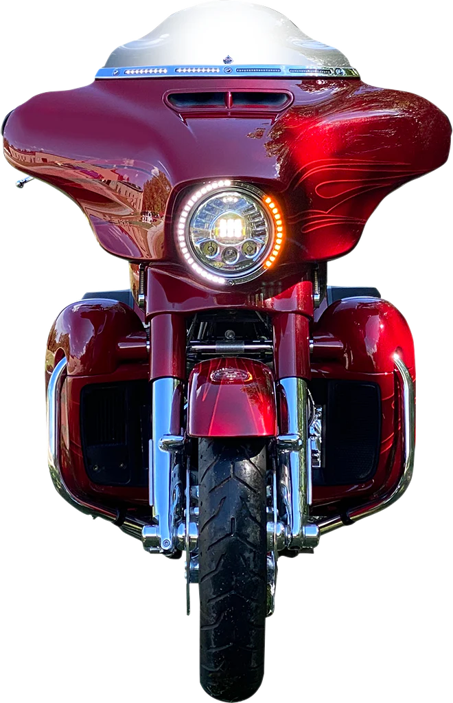 Custom Dynamics Sequential Trim Ring - Chrome PB-7TR-AW-1C - Image 2