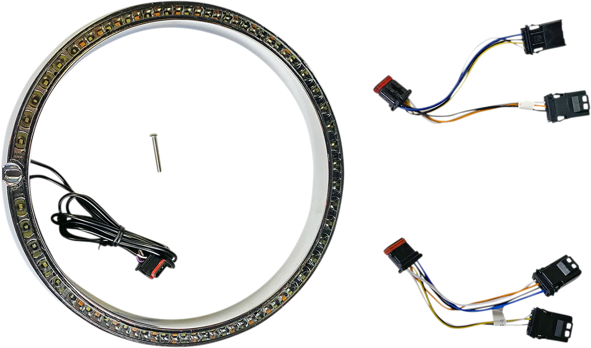 Custom Dynamics Sequential Trim Ring - Chrome PB-7TR-AW-1C - Image 3