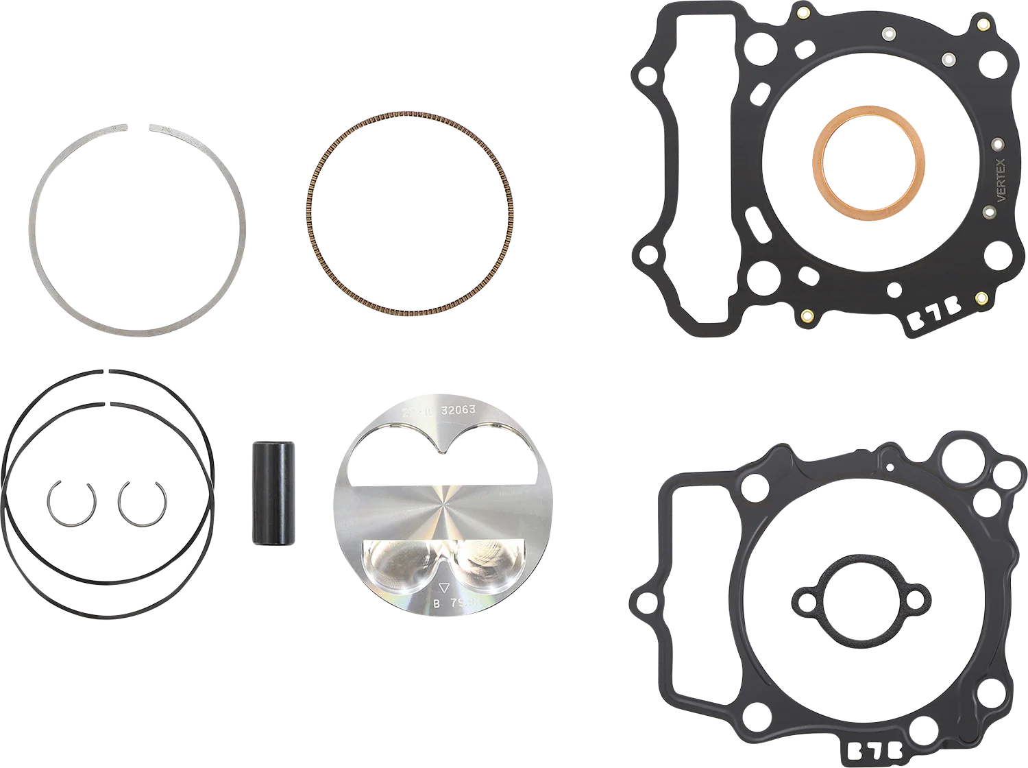 CYLINDER WORKS Cylinder Kit - Big Bore - 80.00 mm - Yamaha CW21013K01