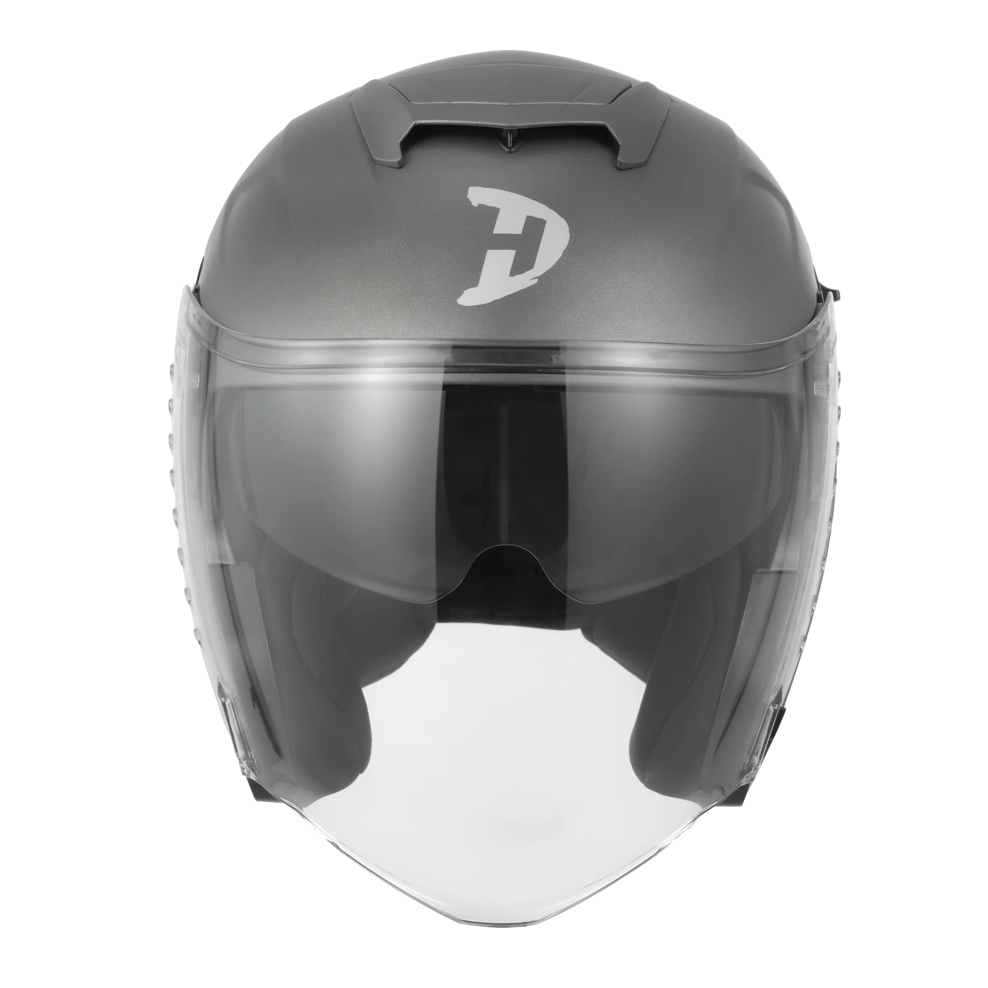 Daytona Spyder Jet- Gun Metal Grey Dull Metallic D.O.T. & ECE approved - Image 6