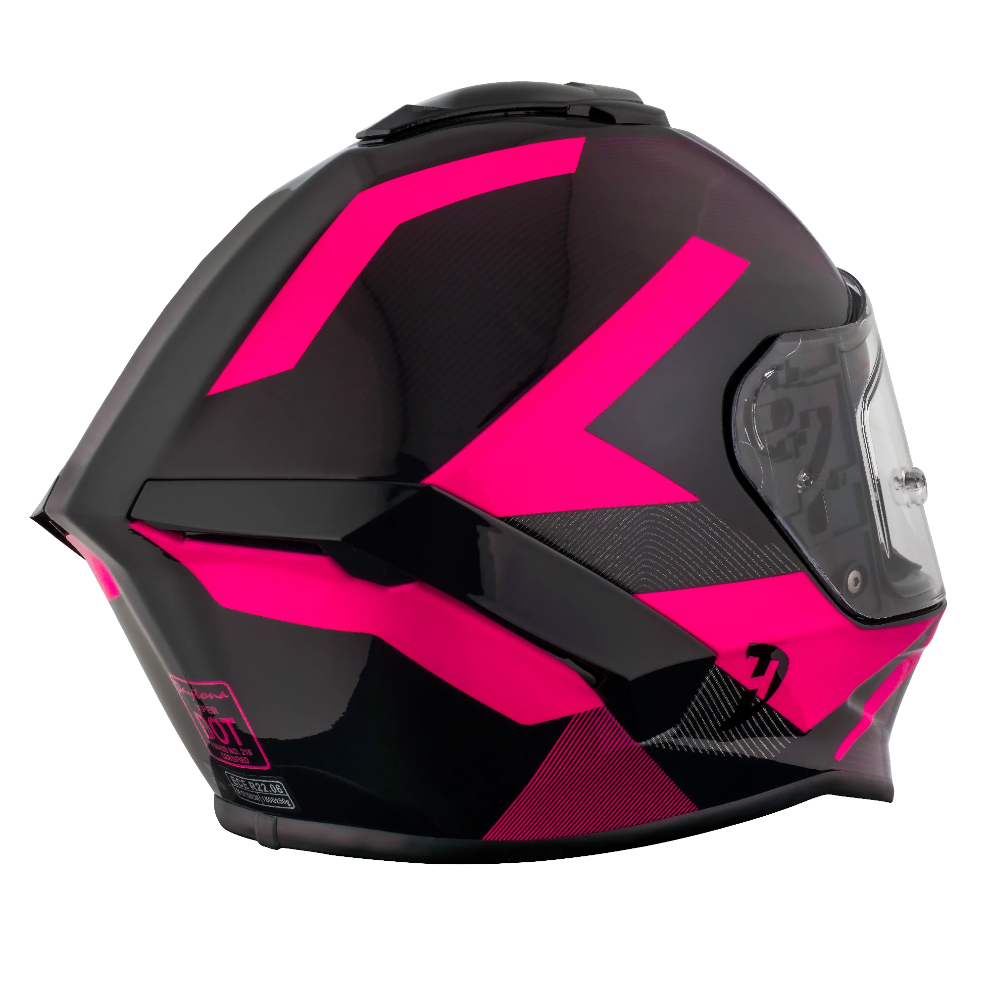 Daytona Viper- W/ Cyberpink D.O.T. & ECE Approved - Image 6