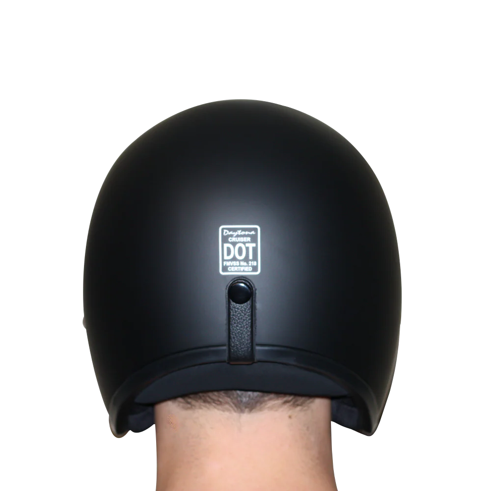 DOT Approved Daytona Cruiser Open Face Motorcycle Helmet - Men, Women & Youth - With Visor & Graphics - W/ Wild Soul - Image 8