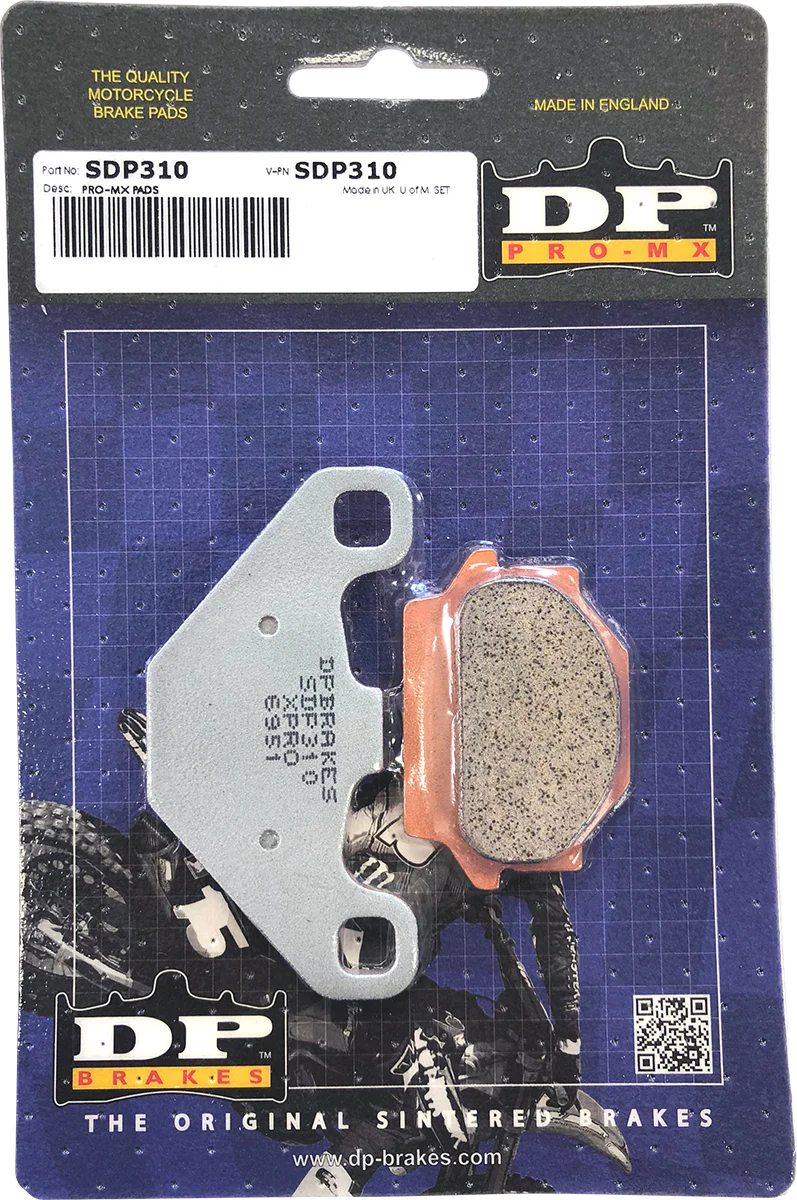 DP BRAKES Pro MX Sintered Brake Pads - SDP310 SDP310 - Image 2