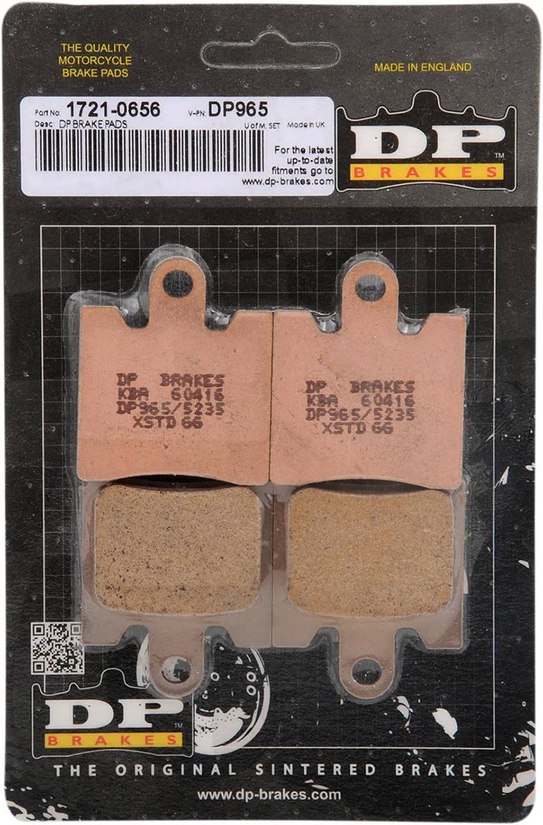 DP BRAKES Standard Brake Pads - FJR DP965