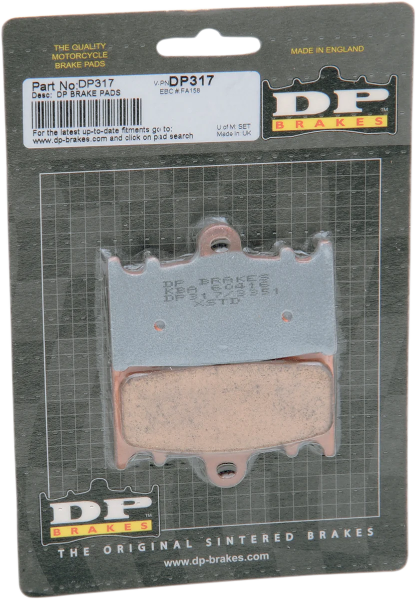 DP BRAKES Standard Brake Pads - Kawasaki/Suzuki DP317