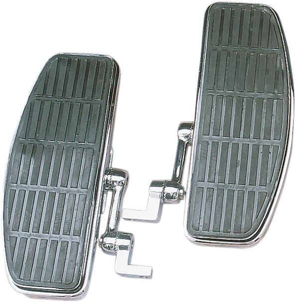DRAG SPECIALTIES Adjustable Floorboards - With Damper - Chrome -FX 17-0417-BXLB2