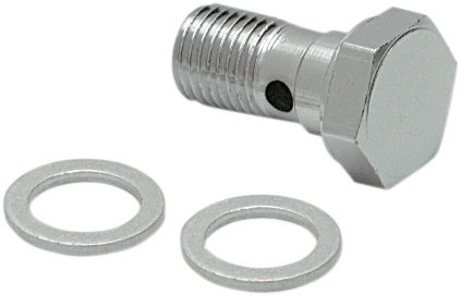 DRAG SPECIALTIES Banjo Bolt - 3/8"-24 x 3/4" Minus Head 107