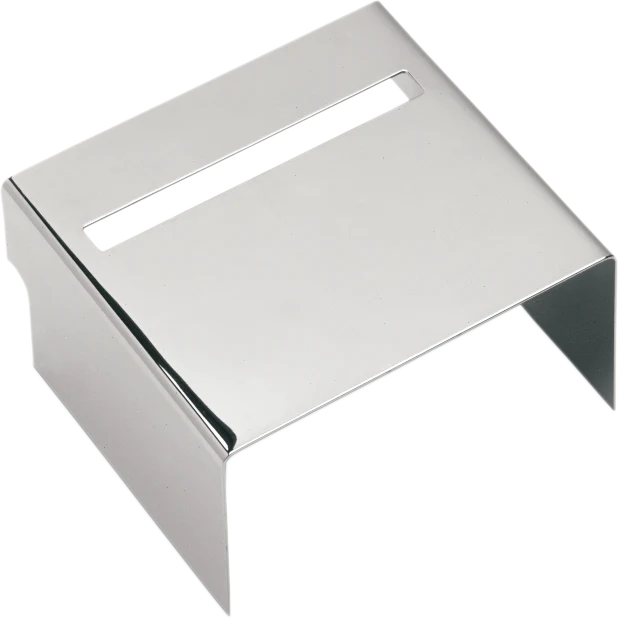 DRAG SPECIALTIES Battery Cover - Smooth - Chrome 25-0011-BX-LB2