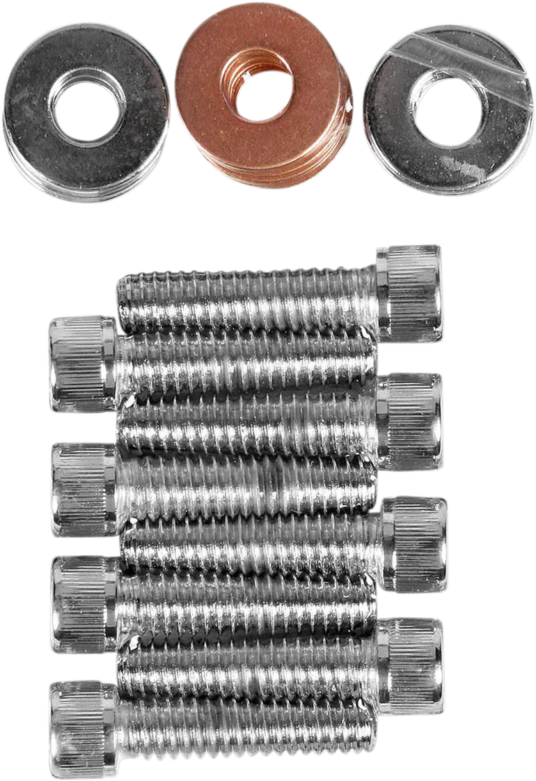 DRAG SPECIALTIES Bolt Set with Washers - Rocker Box - Socket-Head MK123