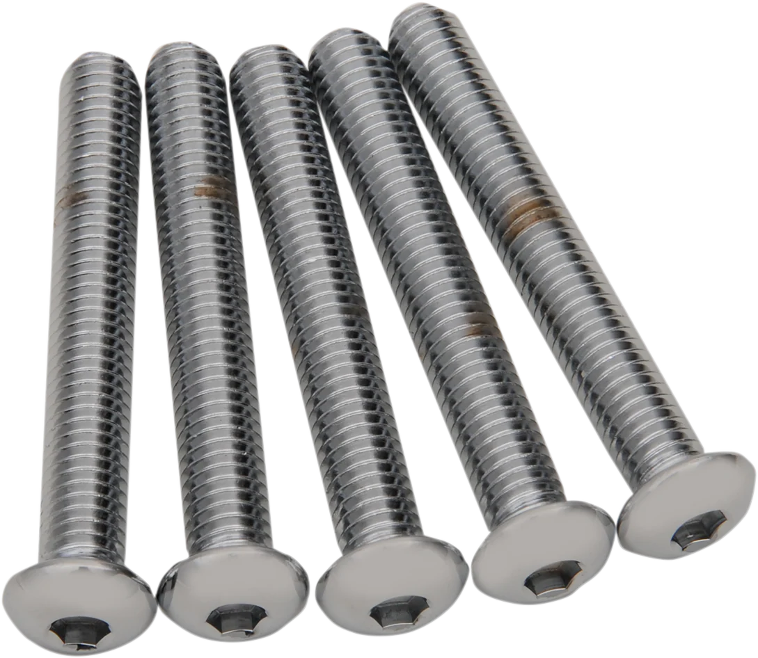 DRAG SPECIALTIES Bolts - Button Head/Replacement - 3/8"-16 x 3" - 5 Pack MPB836