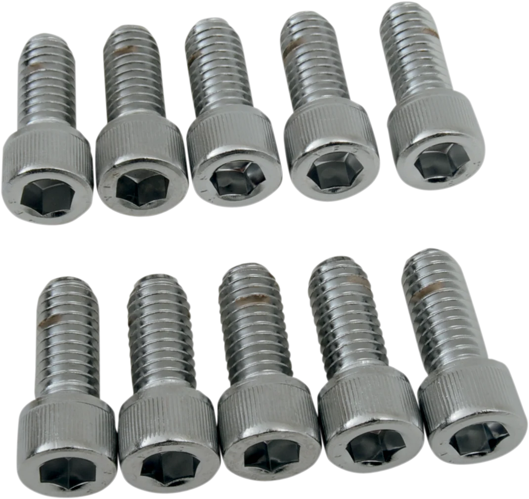 DRAG SPECIALTIES Bolts - Socket-Head - Knurled - 5/16-18 x 3/4" MPB215