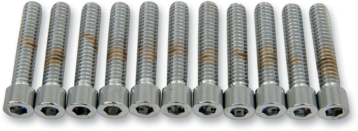 DRAG SPECIALTIES Bolts - Socket-Head - Smooth - 1/4-20 x 1-1/4" MPB182S