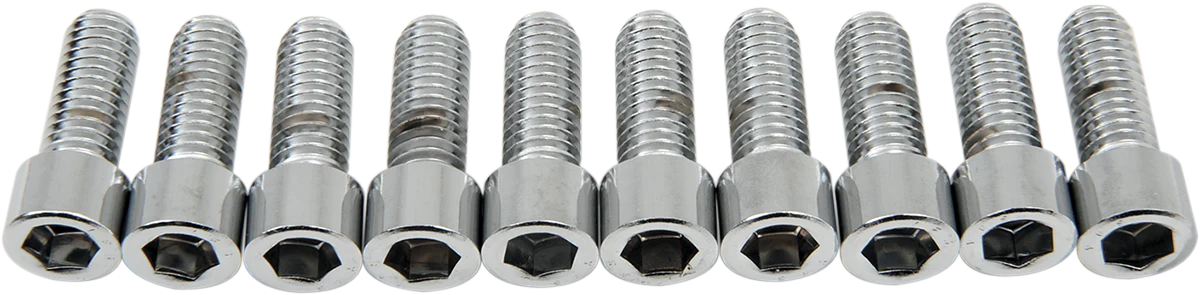 DRAG SPECIALTIES Bolts - Socket-Head - Smooth - 3/8-16 x 1" MPB238S