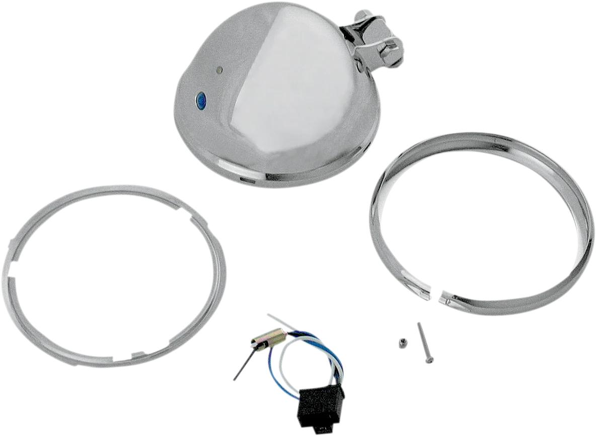DRAG SPECIALTIES Bottom Mount Headlight Shell - 5-3/4" - Chrome 20-6002S-BX-LB1