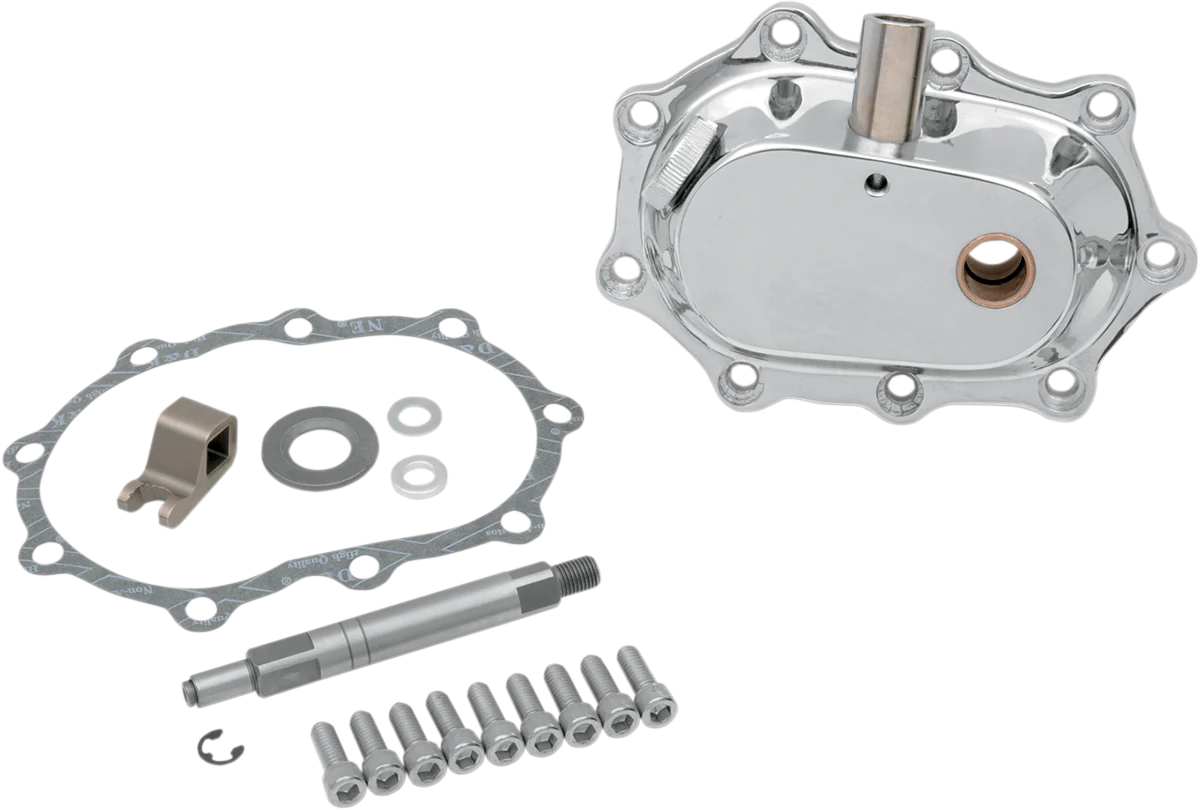 DRAG SPECIALTIES Chrome Kick Start Cover 26-0202C-K