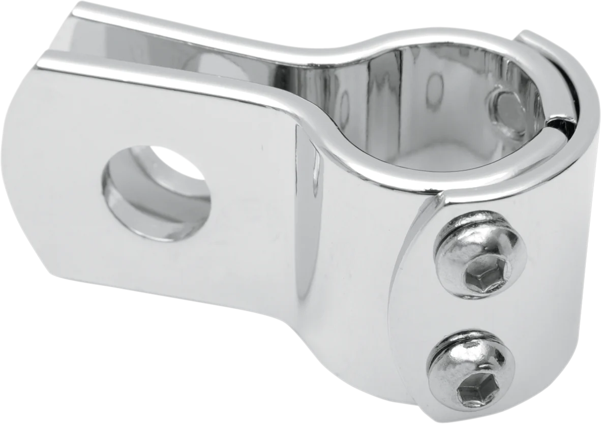 DRAG SPECIALTIES Clamp - Multi Functional - 7/8" - 3-Piece - Chrome 77-6016