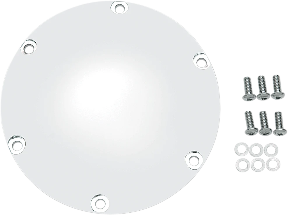 DRAG SPECIALTIES Derby Cover - Chrome - '04-'22 XL 33-0067