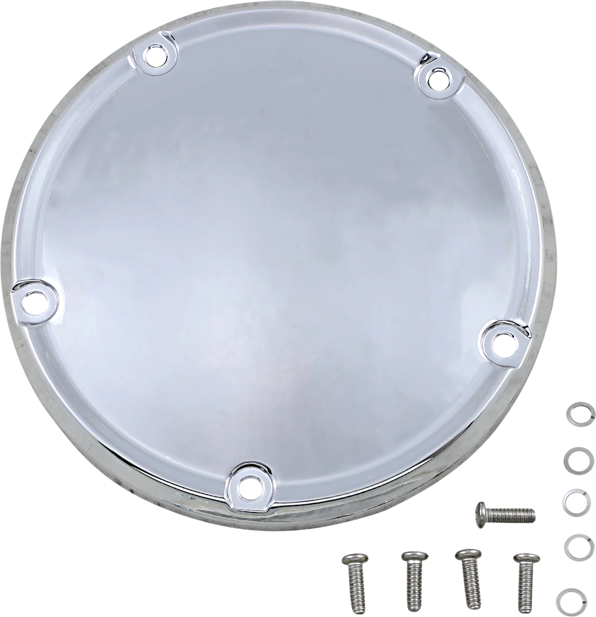 DRAG SPECIALTIES Derby Cover - Chrome - Softail D33-0118C
