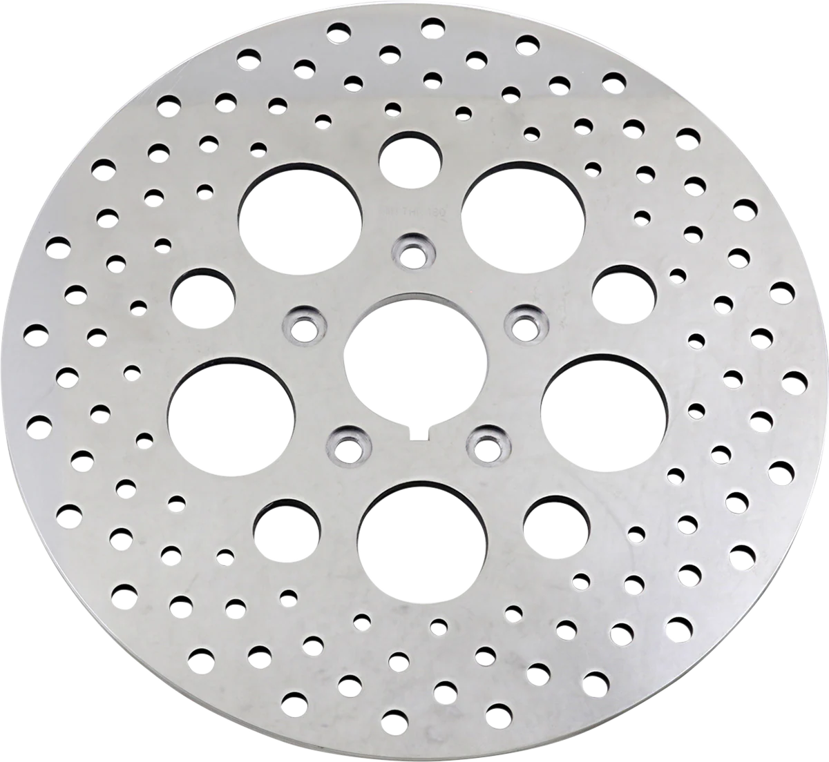 DRAG SPECIALTIES Drilled Brake Rotor - Front - 11.5" - Harley-Davidson 060176ASP-BC648 - Image 3