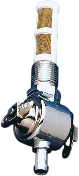 DRAG SPECIALTIES Early-Style Fuel Petcock - Straight - 3/8" NPT 03-0002A-BC331