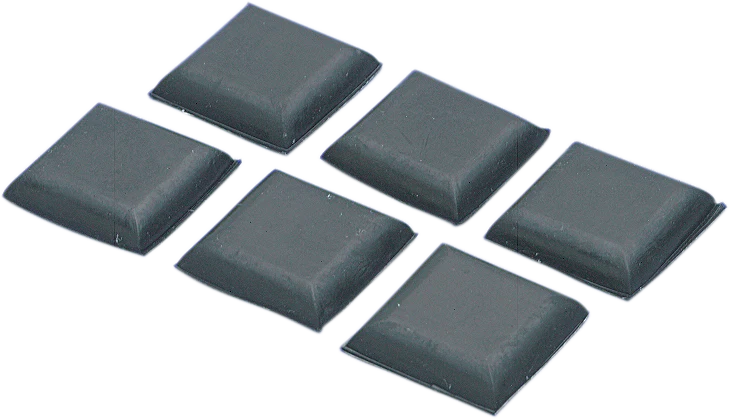 DRAG SPECIALTIES Kickstand Bumpers - 6 Pack 72257-HC3