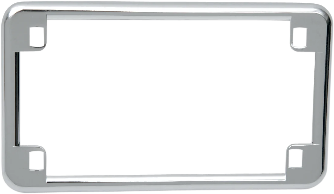 DRAG SPECIALTIES License Plate Frame - Chrome 74061