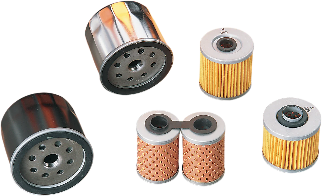 DRAG SPECIALTIES Oil Filter - Black - Twin Cam/M8 14-0020B-BX18
