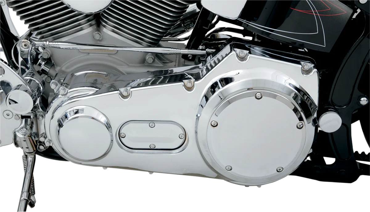DRAG SPECIALTIES Outer Primary Cover - Chrome - '99-'06 Softail, '99-'05 Dyna 11-0296K