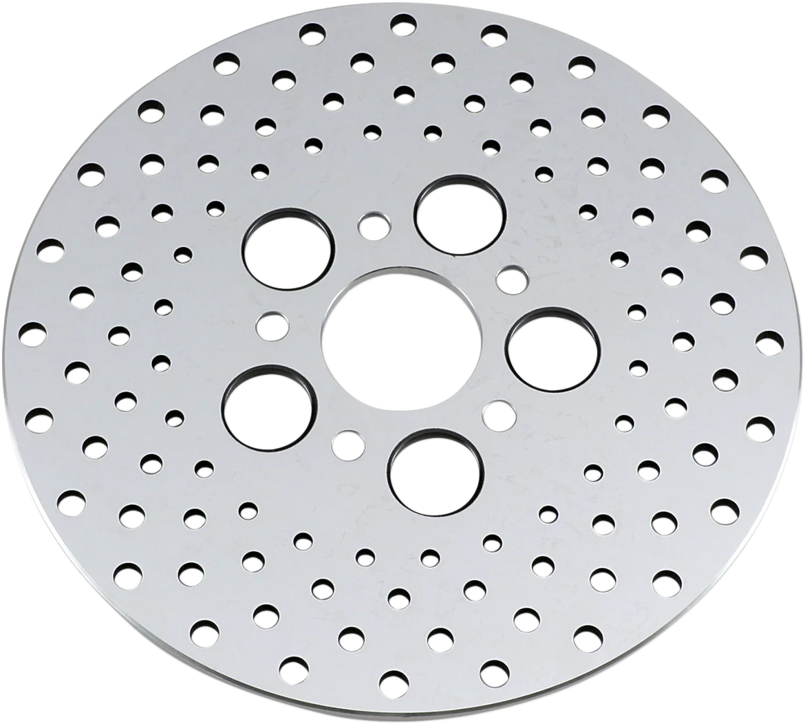 DRAG SPECIALTIES Polished Stainless Steel Rotor - 10" 060173ASP-BC647