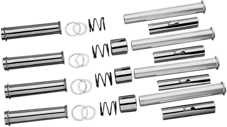 DRAG SPECIALTIES Pushrod Tube Kit - Big Twin 75711