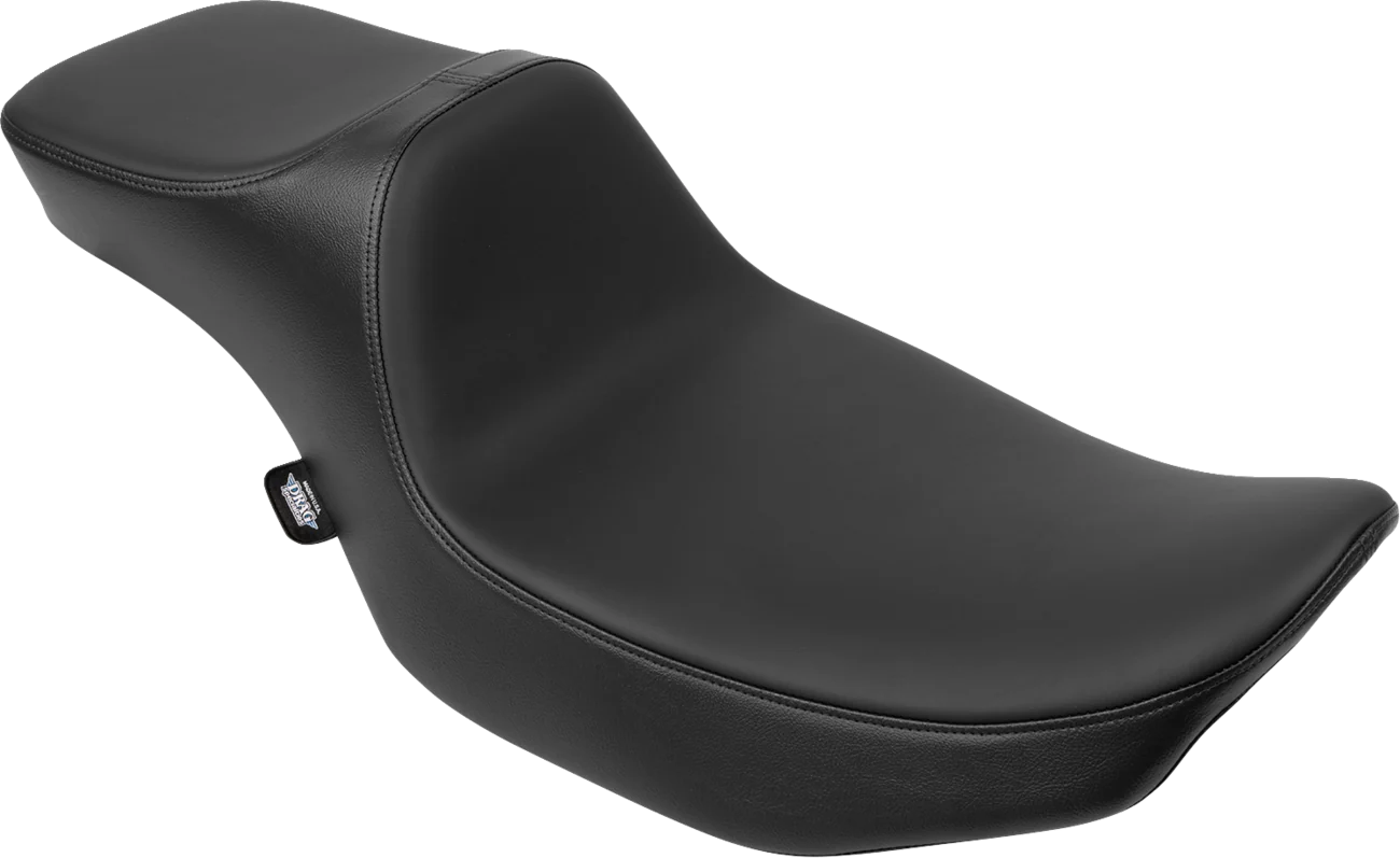 DRAG SPECIALTIES SEATS Extended Reach Predator III Seat - Vinyl/Solar Reflective Leather - FLH/FLT '23-'24 - Slipstop 4705E