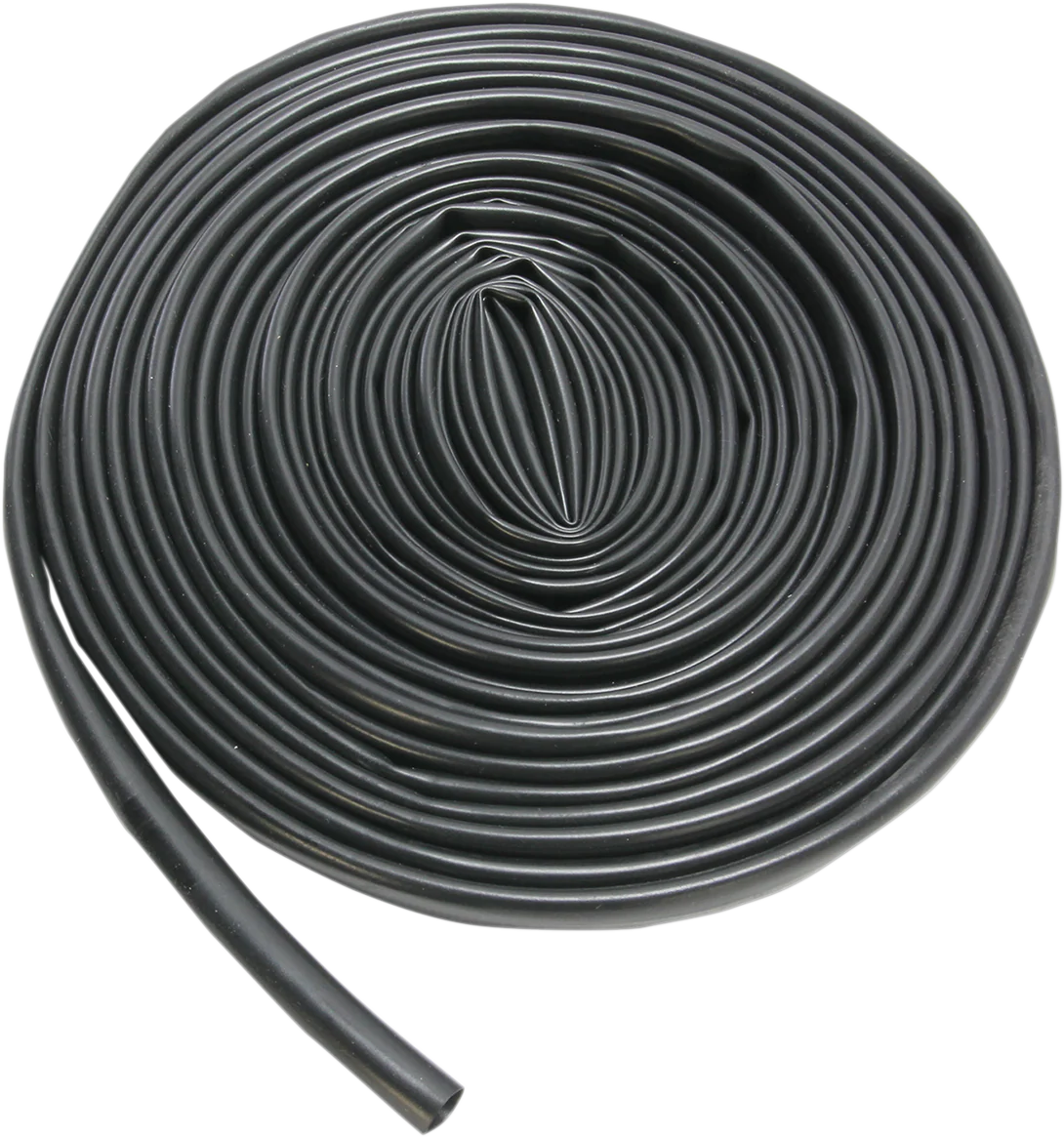 DRAG SPECIALTIES Shrink Tube .375" to .188" - 25FT - Black DRTT262-25