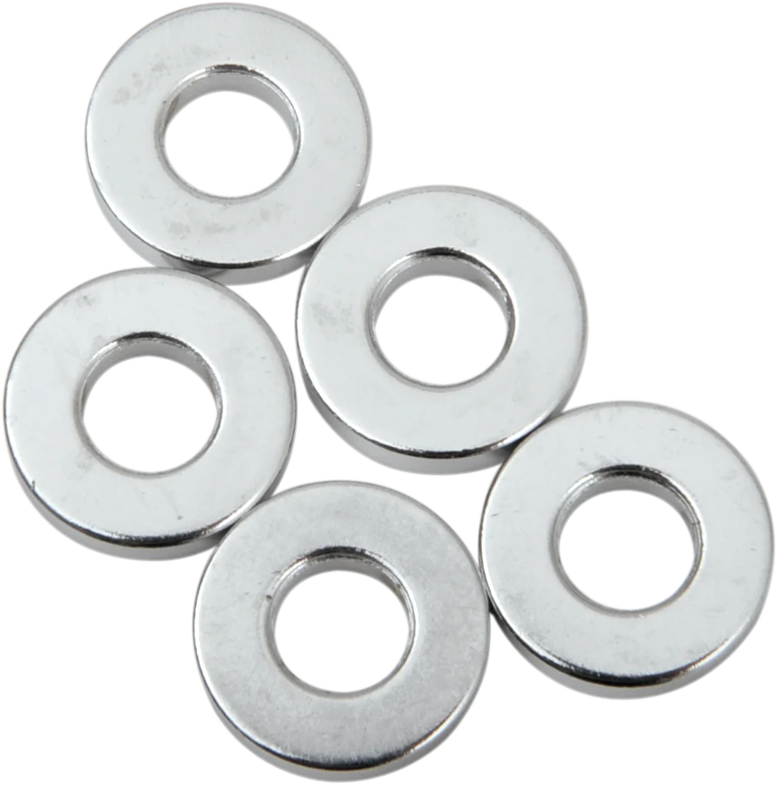 DRAG SPECIALTIES Spacer - Chrome - 1/4" x 5/8" x 1/8" MPB501