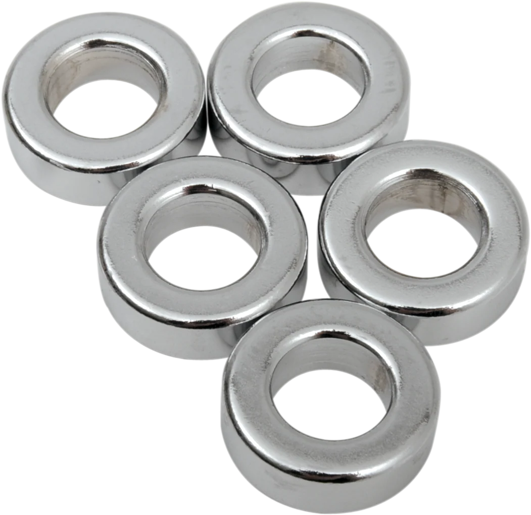 DRAG SPECIALTIES Spacer - Chrome - 3/8" x 3/4" x 1/4" MPB514