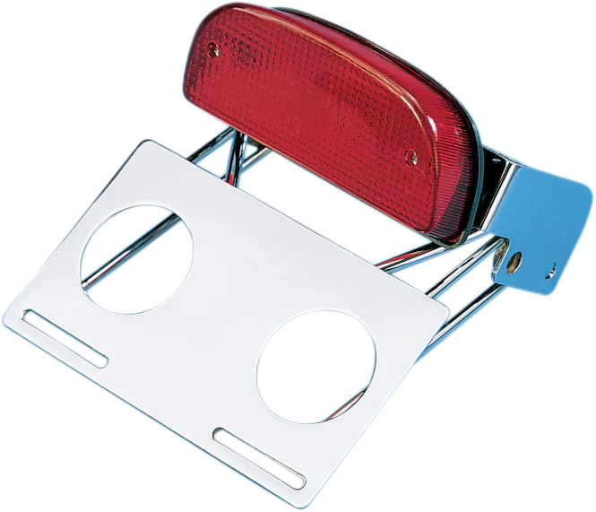 DRAG SPECIALTIES Taillight/Bracket Assembly - Chrome 12-0050K-BX-LB2