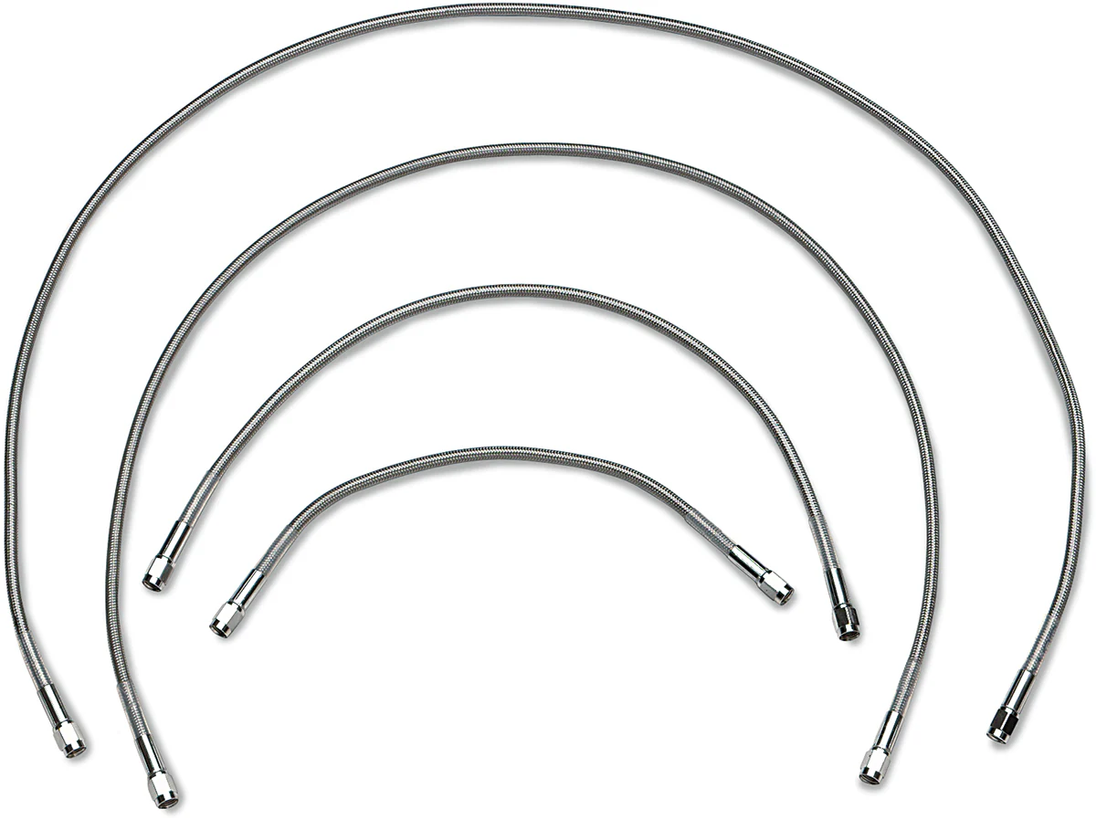 DRAG SPECIALTIES Universal Brake Line - Clear - 74" 874