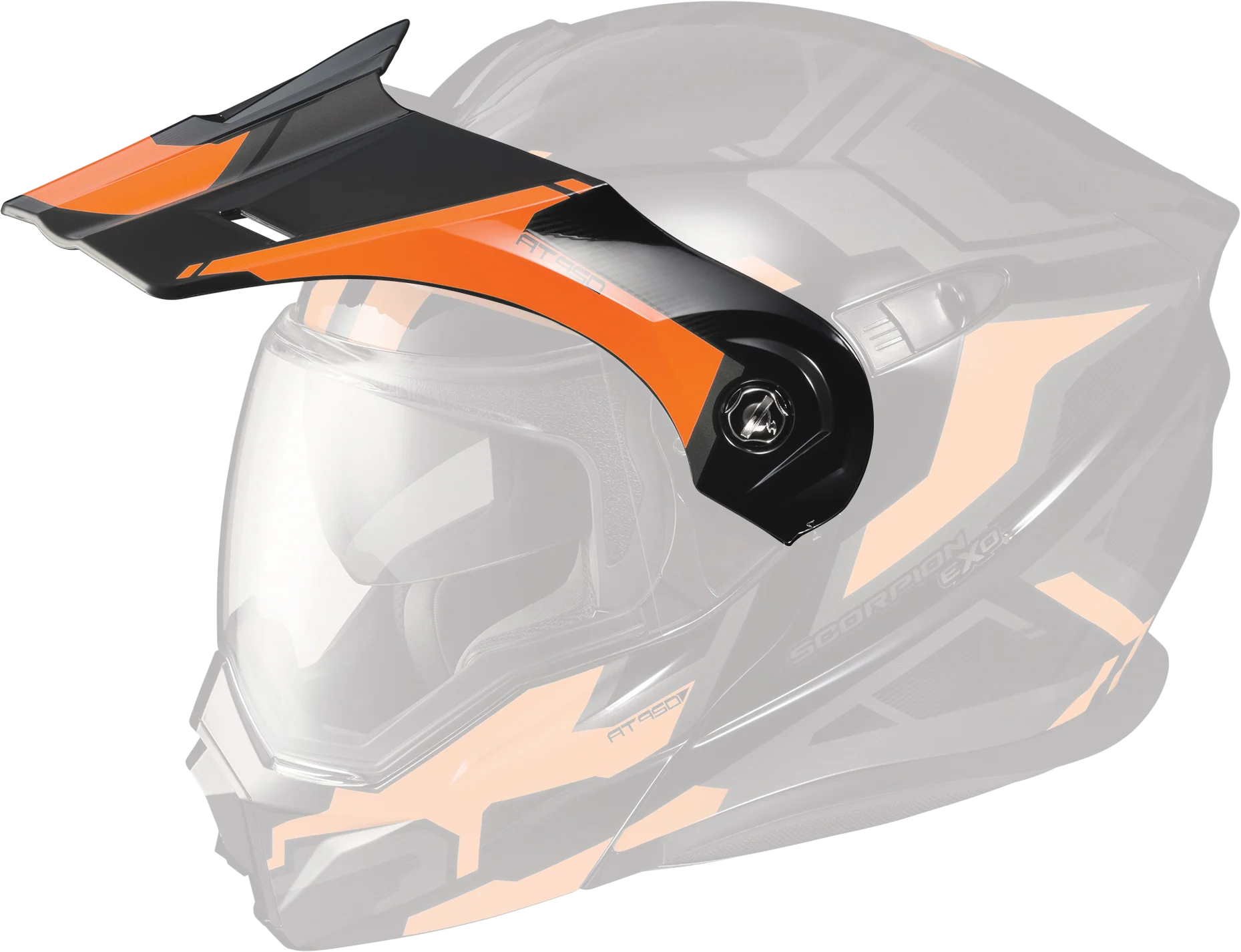 Scorpion - Exo At950 Helmet Peak Visor Ellwood Orange